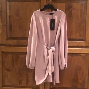Do+Be Pink size large wrap tie dress